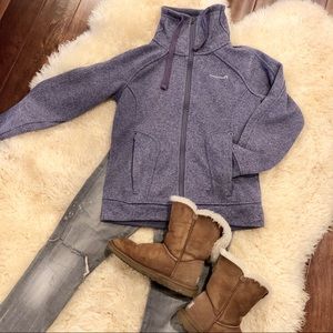 Avalanche lightweight fleece hoodie jacket womens